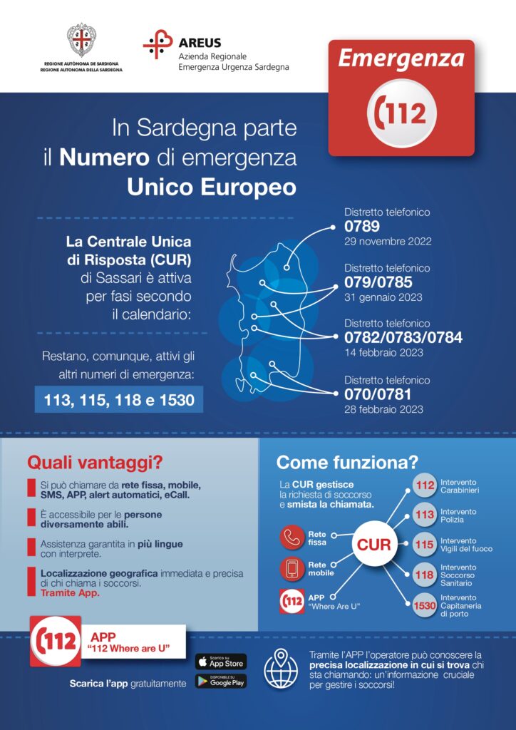 numero unico di emergenza 112